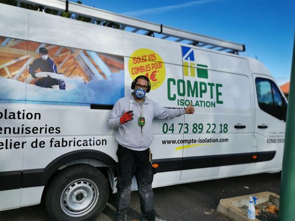 Kit Covid pour les salariés de Compte Isolation Menuiserie